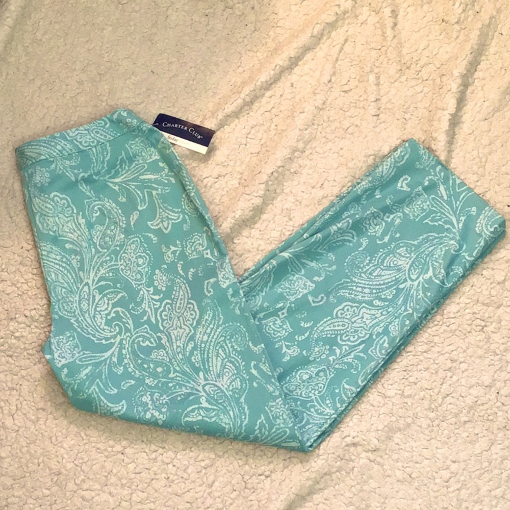 NEW 🌴 High Rise Cotton Ankle Pants